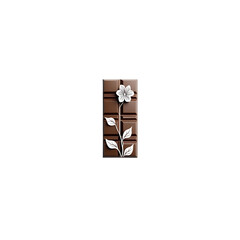 flower and chocolate logo