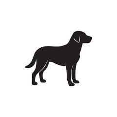 dog silhouette vector