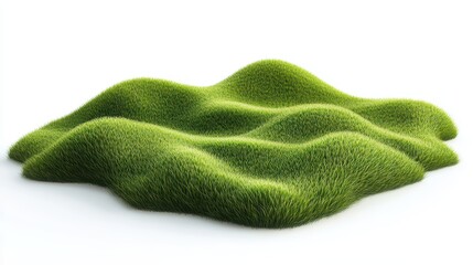 Abstract Grassy Hills.