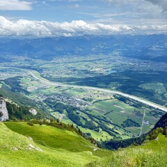view from the mountain