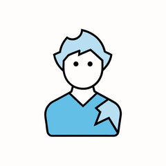 vector illustration of a man