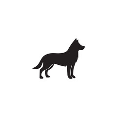 dog silhouette