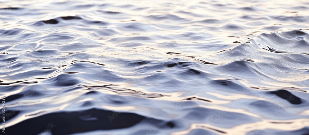 Poster Mesmerizing water reflections creating a calming and serene atmosphere