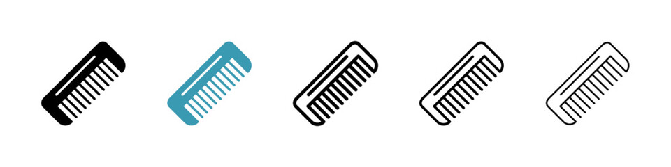 Hair brush icon illustration vector symbol set