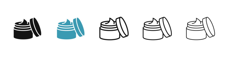 Cream icon illustration vector symbol set