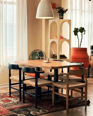 modern dining room