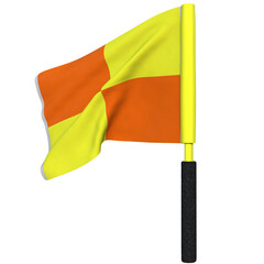 Linesman flag soccer