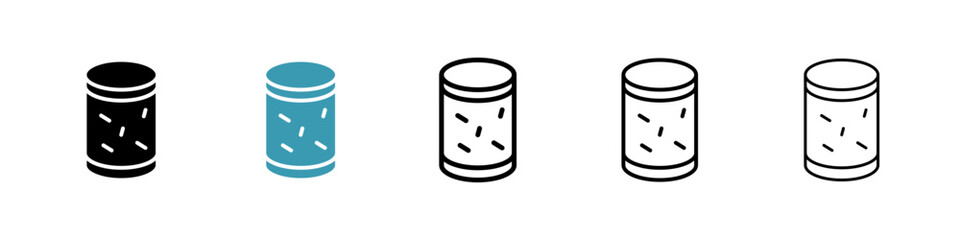 Cork wine line icon in art style vector
