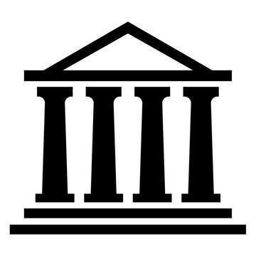 Icono edificio cl&aacute;sico. 