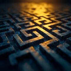 Labyrinth Maze Wallpaper