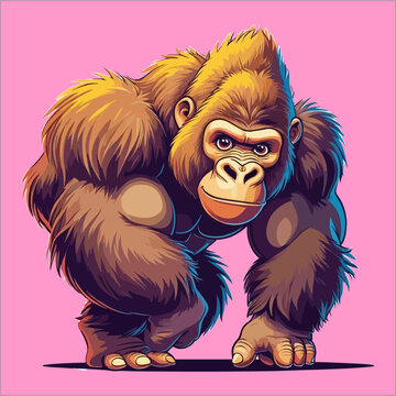 Cartoon zorilla
