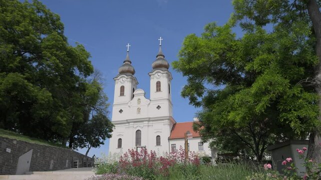 Tihany Abbey in Hungary.