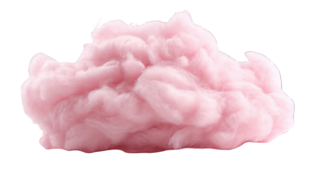 Fluffy pink cotton candy cloud (1)