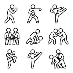 Martial Arts Icons