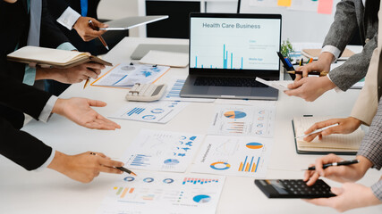 Healthcare Business Strategy Meeting