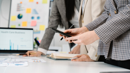 Business Team Collaboration with Mobile Technology