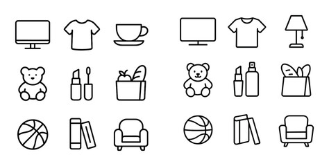 Minimal Retail Icons