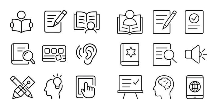 Literacy Skill Icons