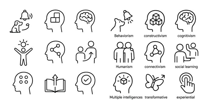 Educational Theories Icons