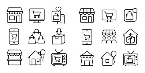 Sales Channels Icons