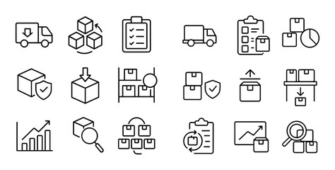 Minimalist Inventory Icons