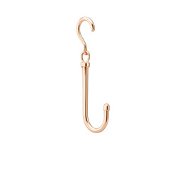 Elegant Rose Gold Hook for Jewelry and Accessories