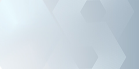 Abstract gray background with white dynamic wavy hexagon texture. suitable for wallpaper  poster  banner vector