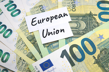 European Currency, Euro money, finance.
