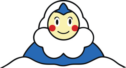 Snow White Background - Clean Minimal White Snow Texture for Design