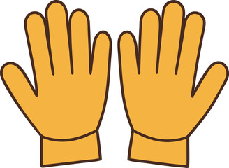 Obraz premium White Christmas Hand Gloves on White Background, Winter Holiday Gloves, Festive Seasonal Accessories