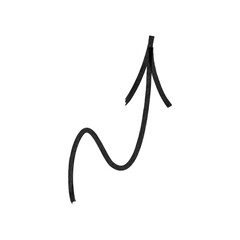 手書きの矢印アイコン