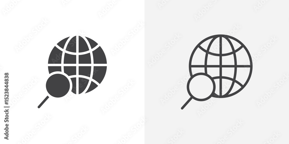 Poster website icon vector symbol for mobile apps and website ui designs.