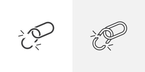 Weakness icon vector symbol for mobile apps and website UI designs.