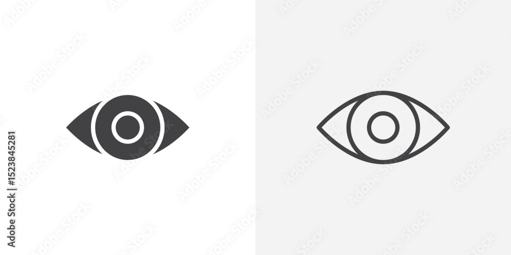 Poster show icon vector symbol for mobile apps and website ui designs.