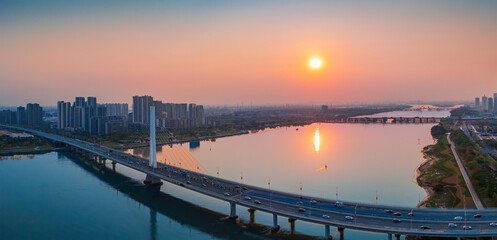 Phoenix Bridge No.1, Pearl Bay, Nansha District, Guangzhou, China