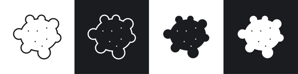 Pigment icons graphic vectors