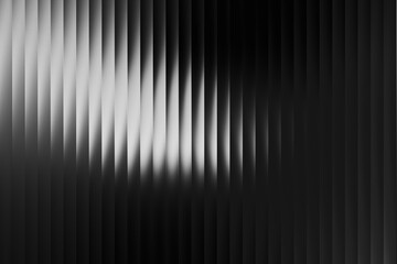 Silver glass gradient with a grainy effect — a minimalist texture resembling glossy metal ribs,...