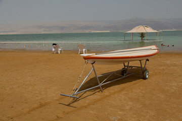Even on the Dead Sea, where you can't drown, you need rescuers