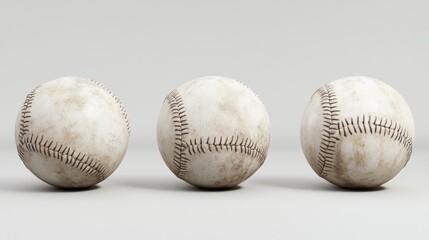 Dirty Baseball Balls.