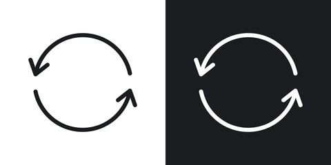 Repeat icons vector graphics for web designs