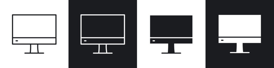 Computer icons vector graphics for web designs