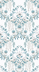 Diverse Floral Motif Pattern Series for Decoration