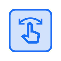 Obraz premium Swipe Icon Outlined