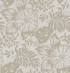 Elegant Floral Pattern Assortment for Interior Design