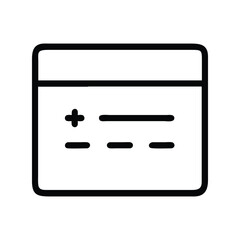 Password field icon vector. Secure login and authentication symbol for user interface and apps

