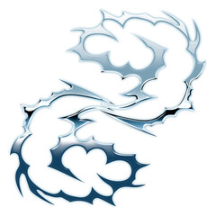 Neotribal Chrome Tattoo Design
