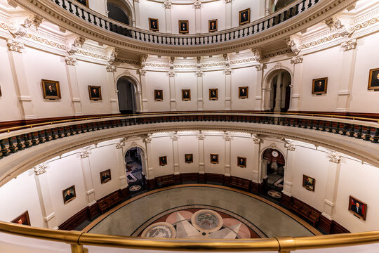 Fototapeta Texas State Capitol Building Rotunda, Austin, USA