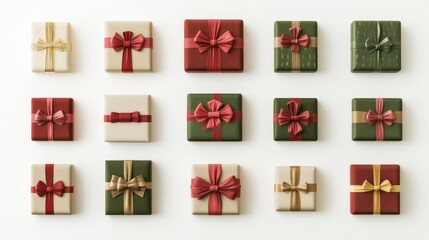 Gift Boxes Holiday Arrangement.