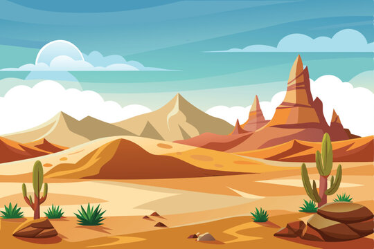 Desert landscape