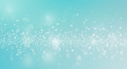 Fototapeta premium Fairy dust trail sparkles across a twilight sky illuminating a serene landscape